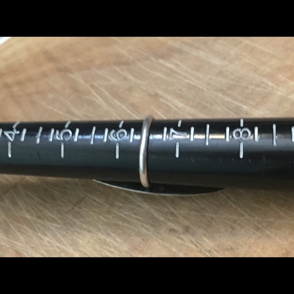 Vintage shadowbox silver coral ring by Navajo Val Tsosie - Picture 2 of 7